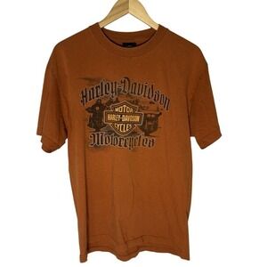 Harley Davidson Laconia New Hampshire Moose Graphic T-Shirt Biker Core Sz‎ Large